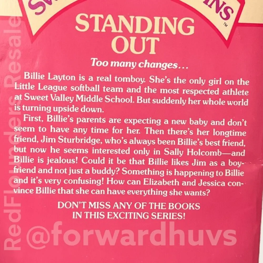 Sweet Valley Twins | Standing Out #25 | Vintage